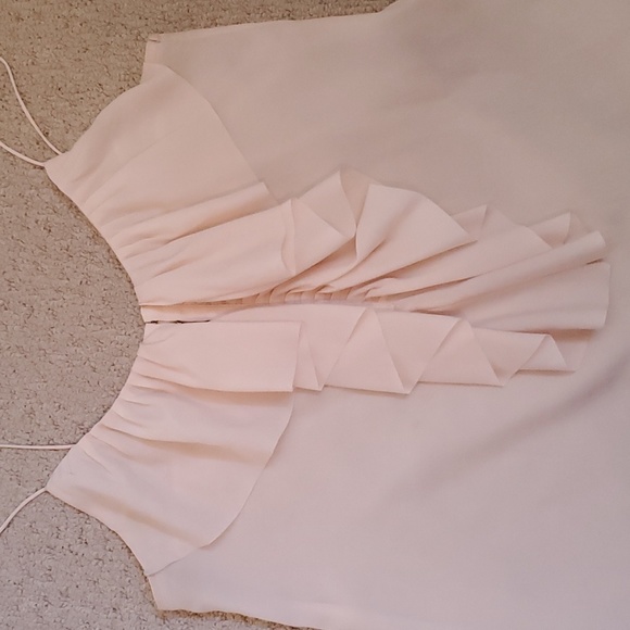 TWO H&M Beautiful Coral and Cream Tanktop| Size 4 and 6 - Picture 6 of 6